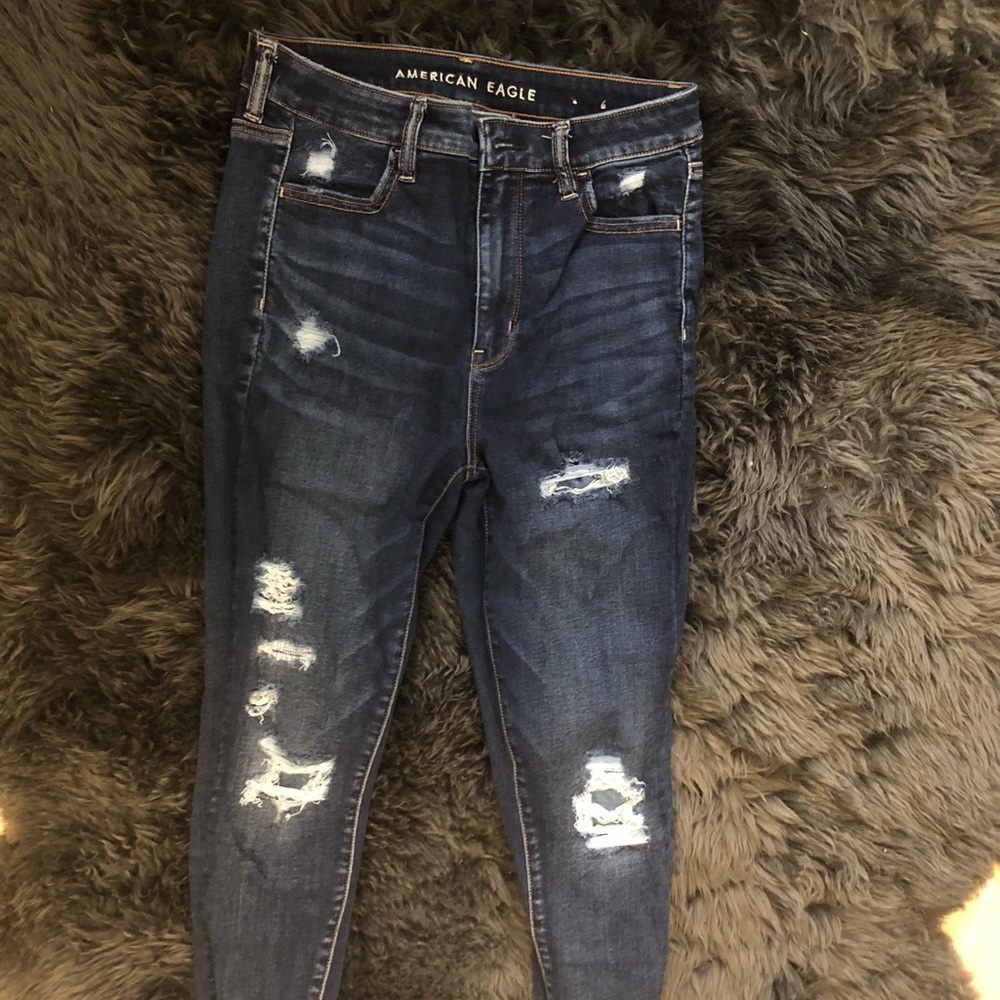 American Eagle super hi-rise jegging